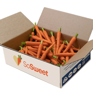 Buy baby carrots NZ grown in Southland packed fresh in 5kg box