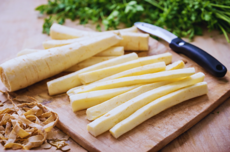Air fryer parsnip dipping sticks